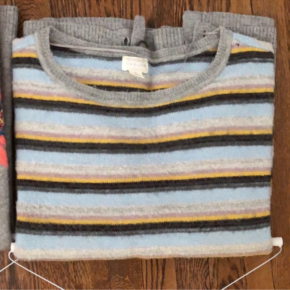 Caslon sweater with button detail